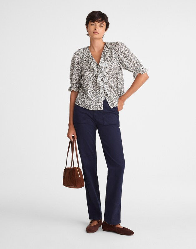 Utility Straight-Leg Pants MIDNIGHT NAVY
