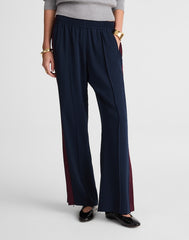 Pull-On Bootcut Track Pant CLASSIC NAVY