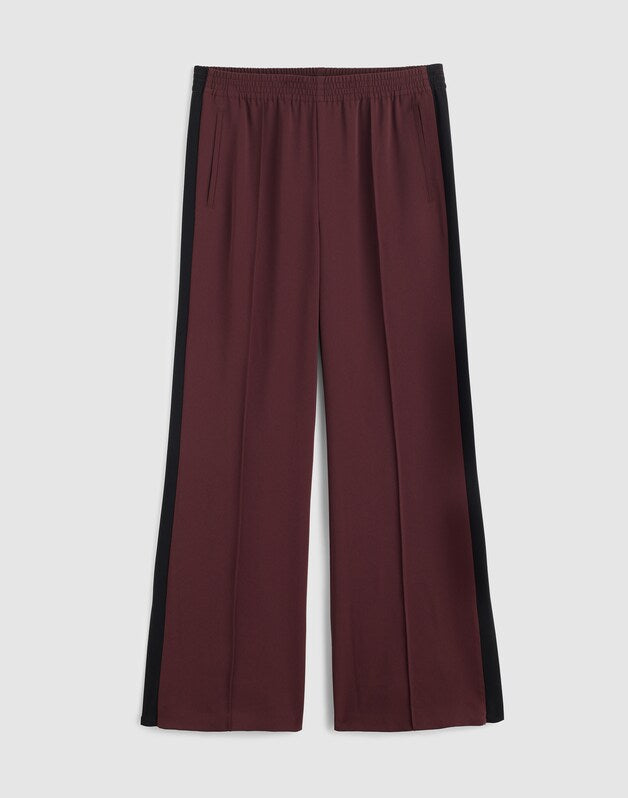 Pull-On Bootcut Track Pant CHOCOLATE RAISIN