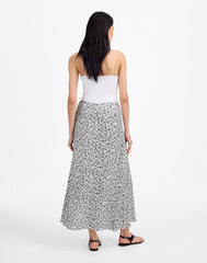 Midi Slip Skirt in Floral ELOISE FLORAL  IVORY