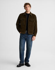 Zip-Front Jacket in Corduroy EXPEDITION GREEN