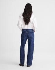 Tall Pieced Barrel-Leg Jeans in McKinney Wash MCKINNEY WASH