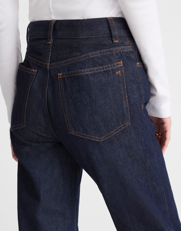 The Longline Straight Jean in Rinse Wash RINSE WASH