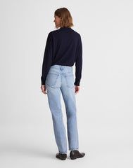 The Petite Longline Straight Jean RAEBROOK WASH