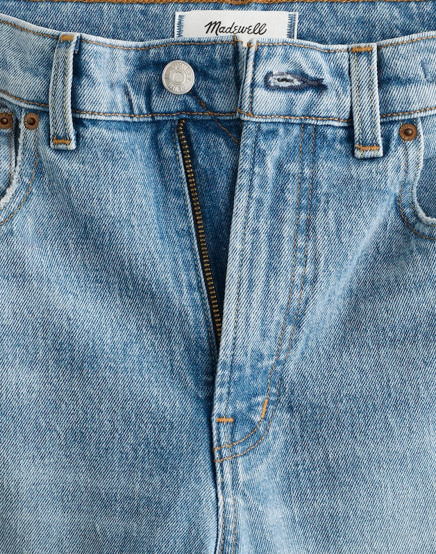 The Petite Longline Straight Jean RAEBROOK WASH
