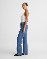 The Cleo Straight Jean in Petersburg Wash PETERSBURG WASH