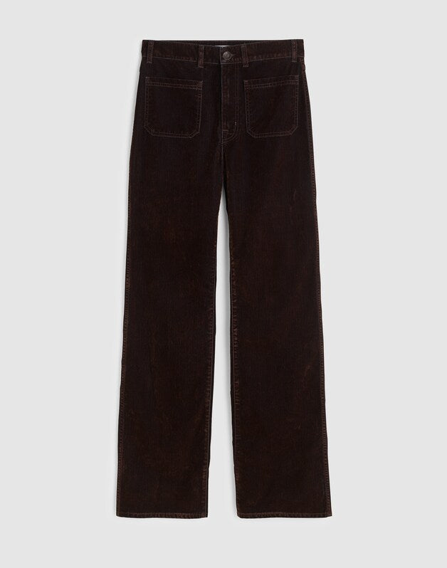 The Cleo Straight Jean TURKISH COFFEE