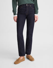 The Tall Jules Slim-Straight Jean in Rinse Wash RINSE WASH