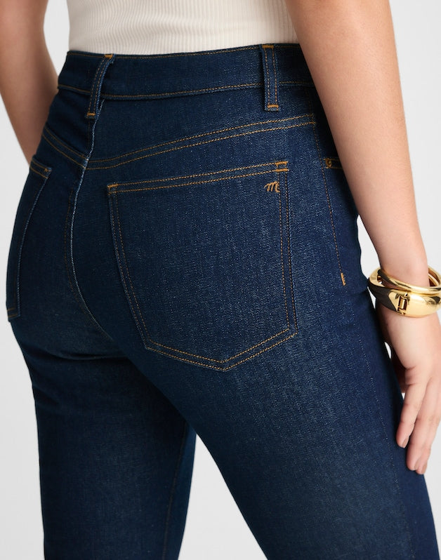 The Tall Stretch Flare Jean in Rinse Wash RINSE WASH