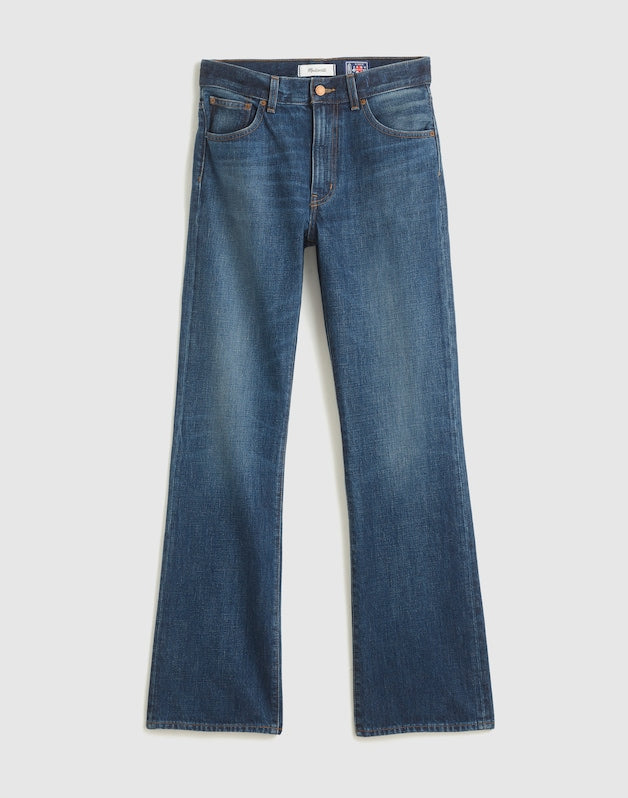 Relaxed Bootcut Jeans in Japanese Denim NORTHVALE WASH