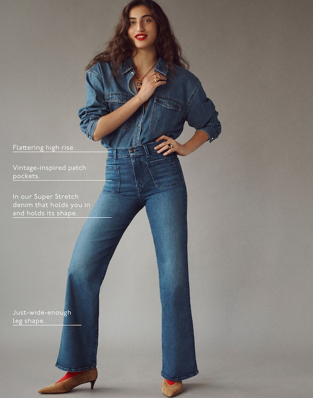 The Emmy Wide-Leg Jean PELION WASH