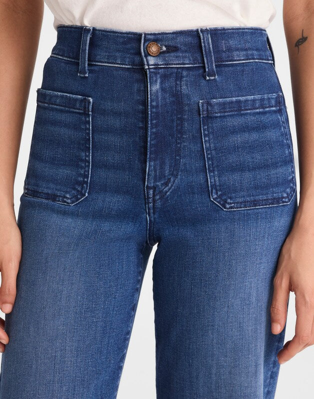 The Emmy Wide-Leg Jean PELION WASH