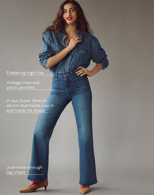 The Emmy Wide-Leg Jean PELION WASH