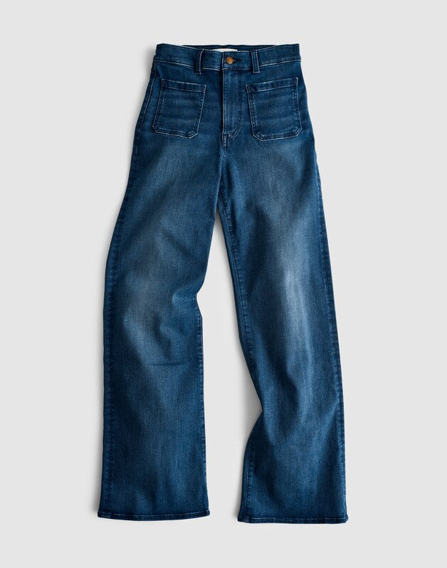 The Emmy Wide-Leg Jean PELION WASH