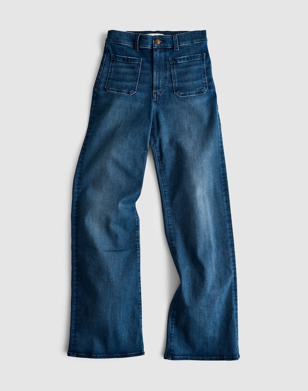The Emmy Wide-Leg Jean PELION WASH