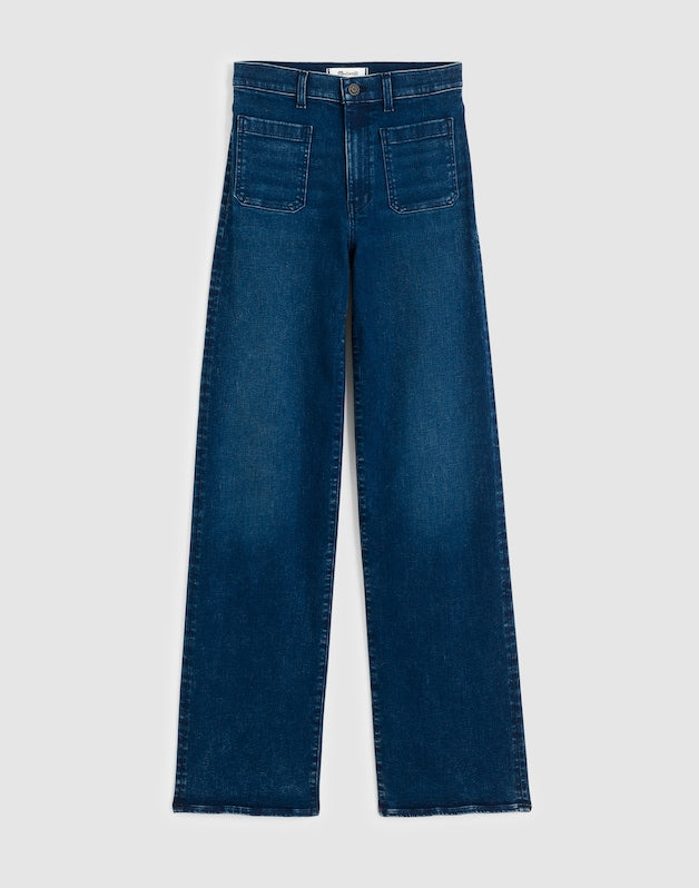 The Tall Emmett Wide-Leg Jean NIGHTHAWK WASH