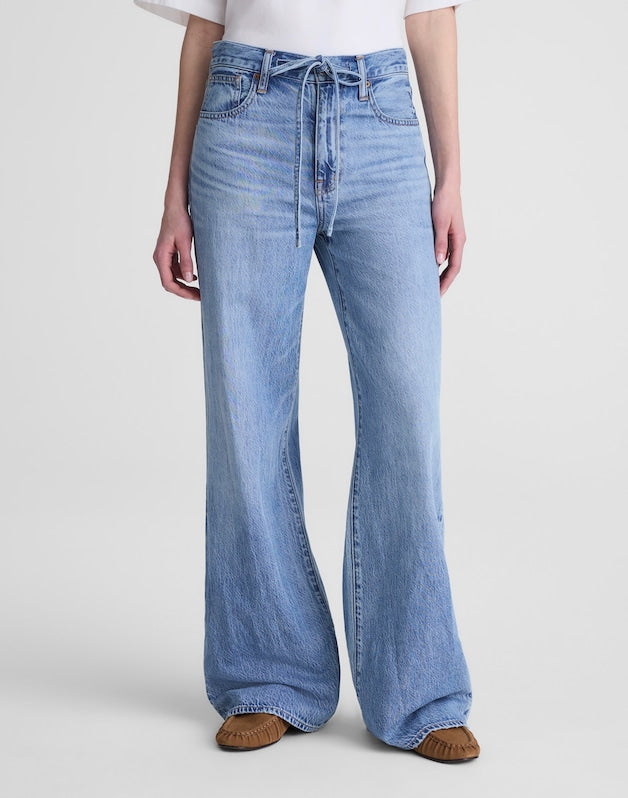 The Tall Ultimate Wide-Leg Jean in Airy Denim RAEBROOK WASH