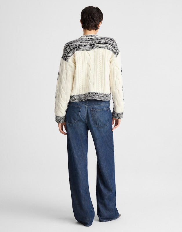 Low-Slung Baggy Jeans in Airy Denim ALLENHAM WASH