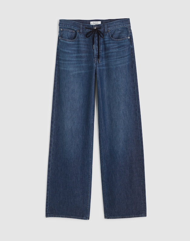 Low-Slung Baggy Jeans in Airy Denim ALLENHAM WASH