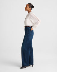 The Petite Curvy Emmett Wide-Leg Jean NIGHTHAWK WASH