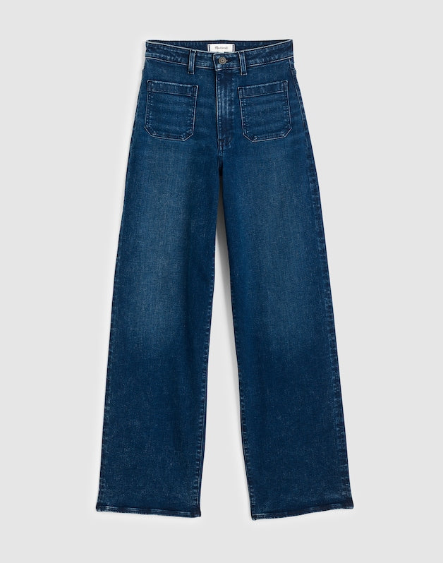 The Petite Curvy Emmett Wide-Leg Jean NIGHTHAWK WASH