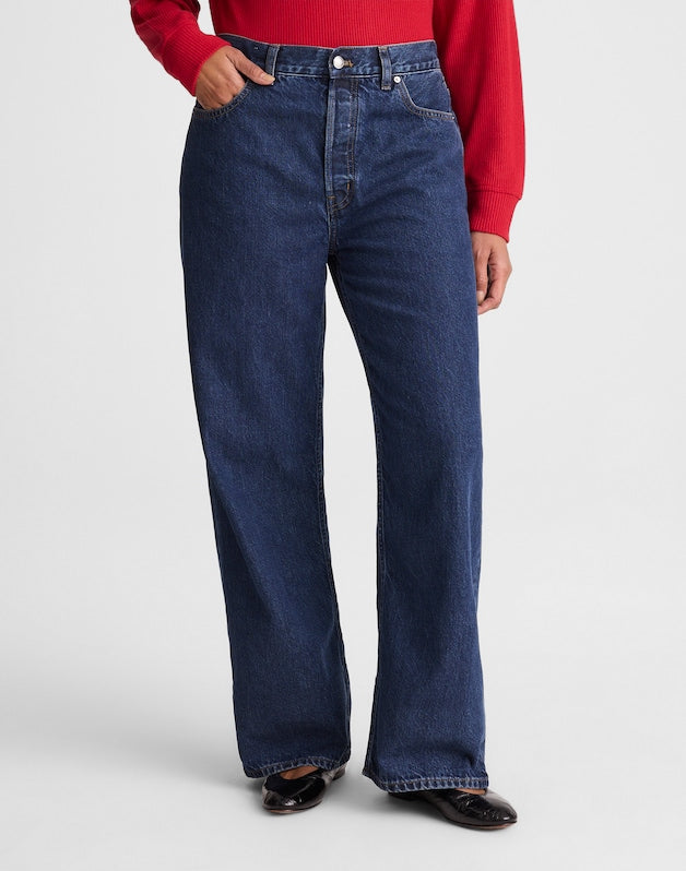 Curvy Low-Slung Baggy Jeans in McKinney Wash MCKINNEY WASH