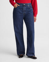 Curvy Low-Slung Baggy Jeans in McKinney Wash MCKINNEY WASH