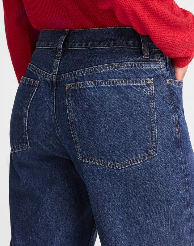 Curvy Low-Slung Baggy Jeans in McKinney Wash MCKINNEY WASH