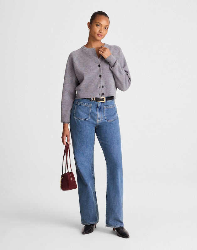 The Curvy Cleo Straight Jean in Petersburg Wash PETERSBURG WASH