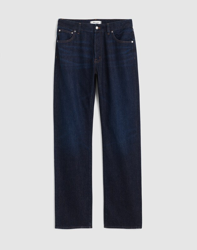 The Curvy Dean Easy Straight Jean in SoftDrape FOUNDRY WASH