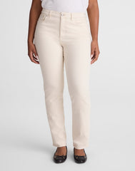 The Curvy Jules Slim-Straight Jean VINTAGE CANVAS