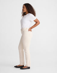 The Curvy Jules Slim-Straight Jean VINTAGE CANVAS