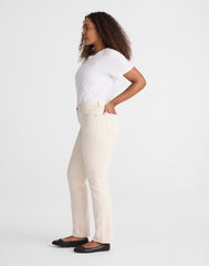 The Curvy Jules Slim-Straight Jean VINTAGE CANVAS
