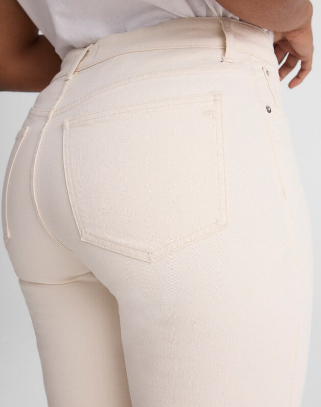 The Curvy Jules Slim-Straight Jean VINTAGE CANVAS
