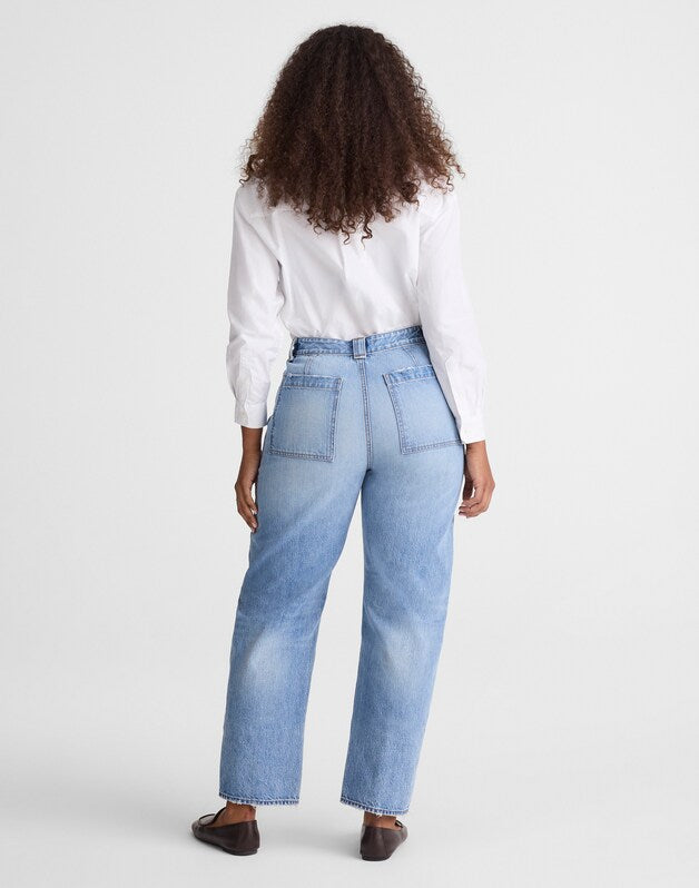 The Curvy Balloon Utility Jean RAEBROOK WASH