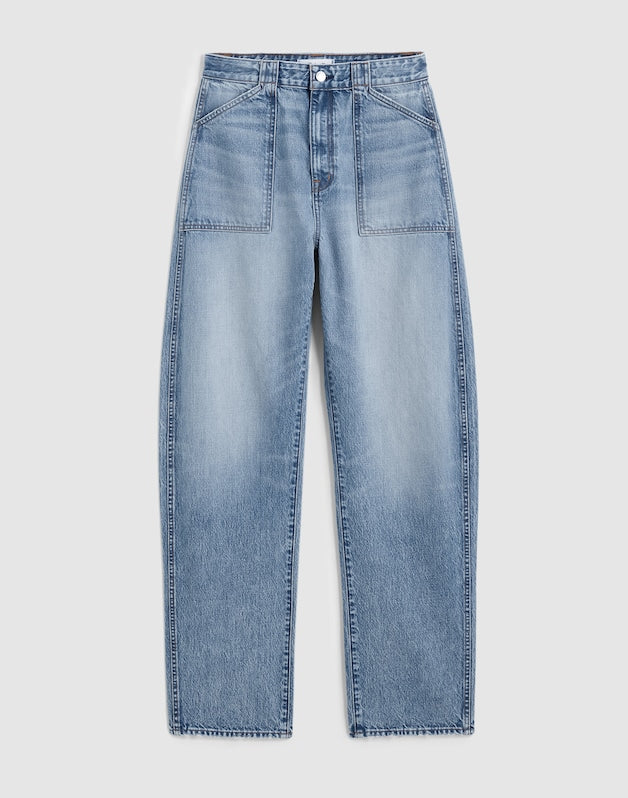 The Petite Curvy Balloon Utility Jean RAEBROOK WASH