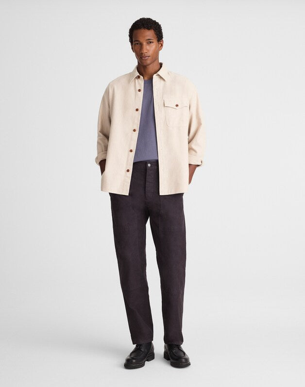 Work Shirt in Herringbone OAT HERRINGBONE