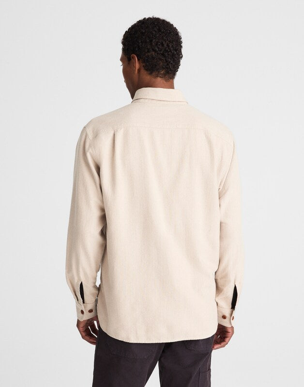 Work Shirt in Herringbone OAT HERRINGBONE