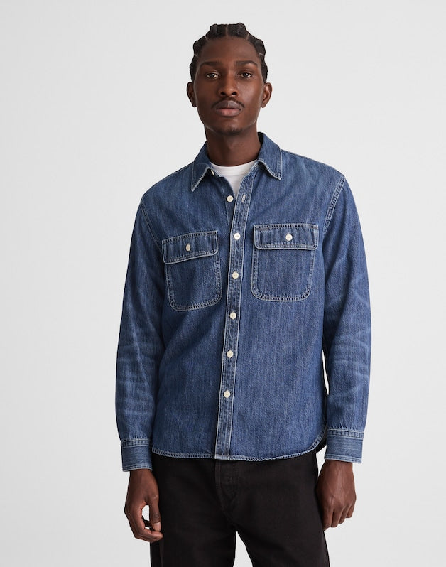 Denim Button-Up Shirt BENFIELD WASH
