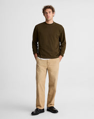 Heavyweight Long-Sleeve Mockneck Tee SR7763