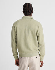 The McCarren Quarter-Zip Sweatshirt EARTHEN SAGE