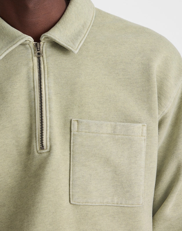 The McCarren Quarter-Zip Sweatshirt EARTHEN SAGE