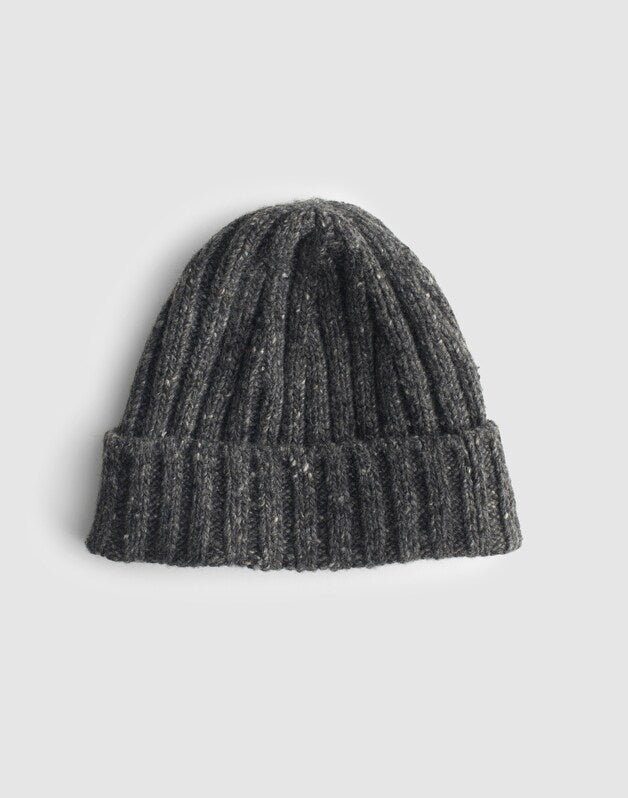 Ribbed Beanie ASH