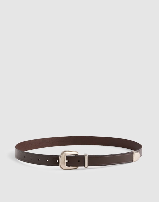 Western Belt DARK COFFEE