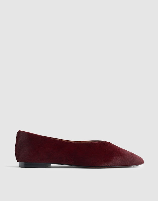 The Mylie Ballet Flat CABERNET