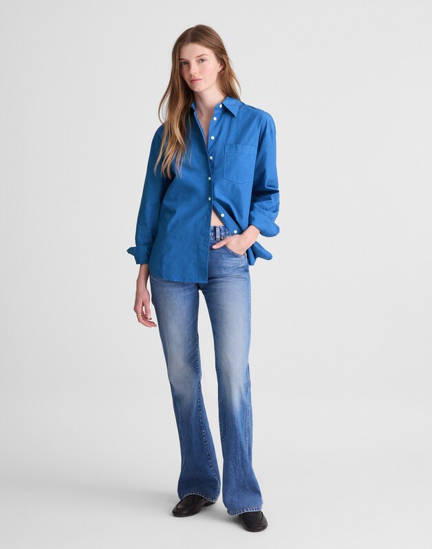 The Easy Shirt in Poplin FRENCH BLUE