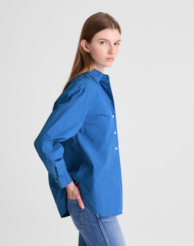 The Easy Shirt in Poplin FRENCH BLUE