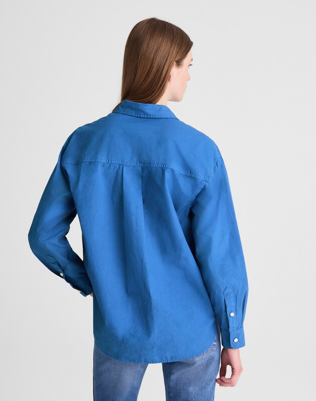 The Easy Shirt in Poplin FRENCH BLUE