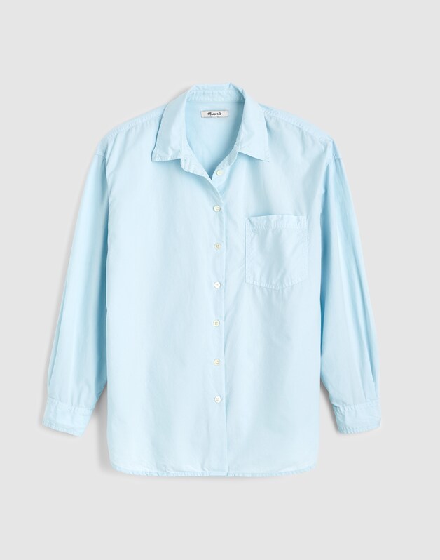 The Easy Shirt in Poplin FROSTED SKY