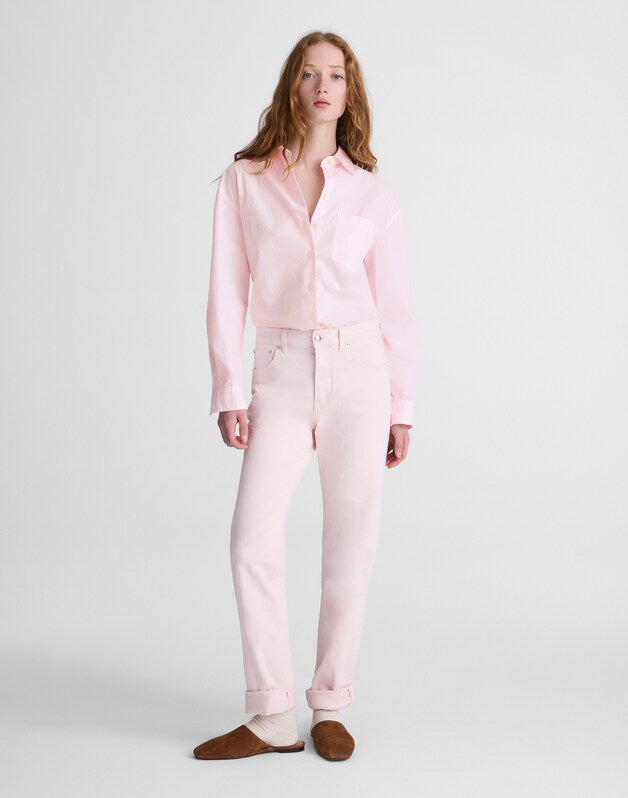 The Easy Shirt in Poplin PALE PINK